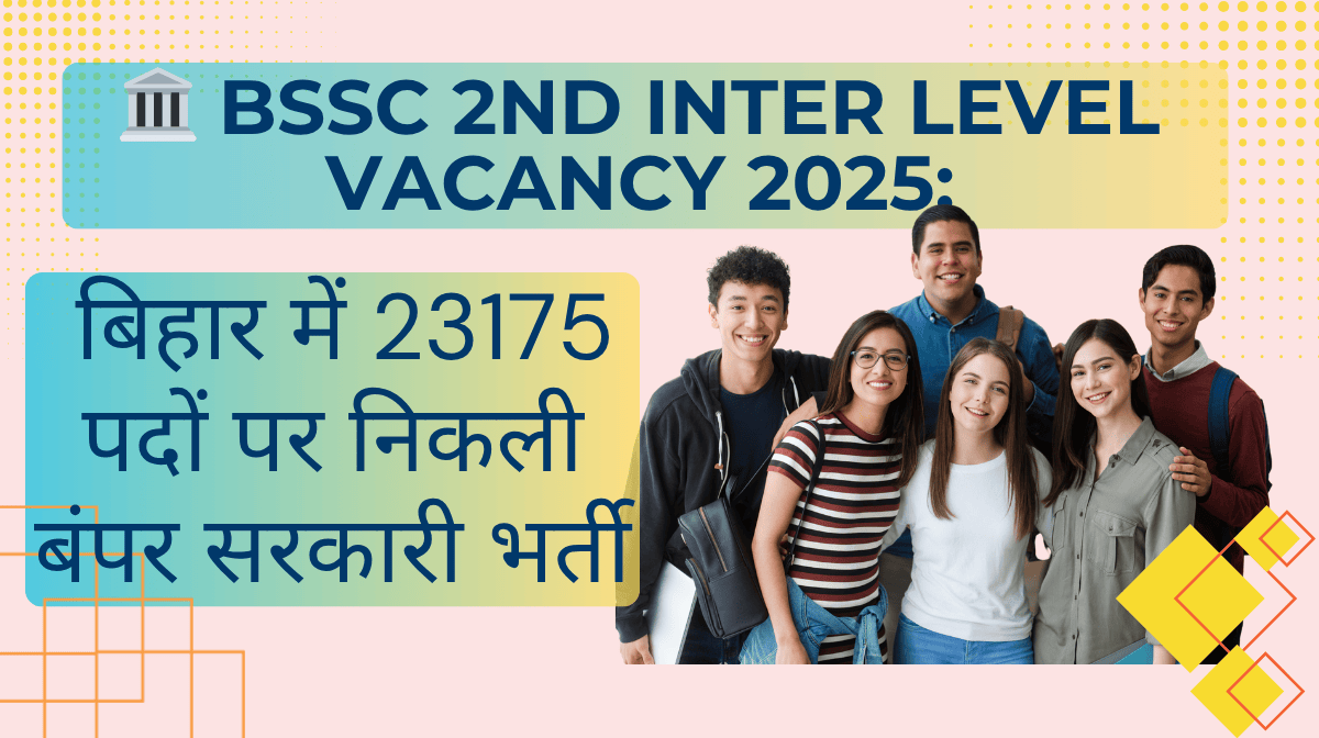 bssc 2nd inter level vacancy 2025 apply online